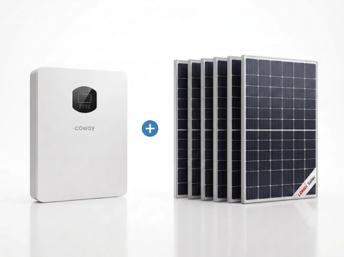 PowerWall Compact 5/10 + 6 панелей (5кВт/10кВтч)